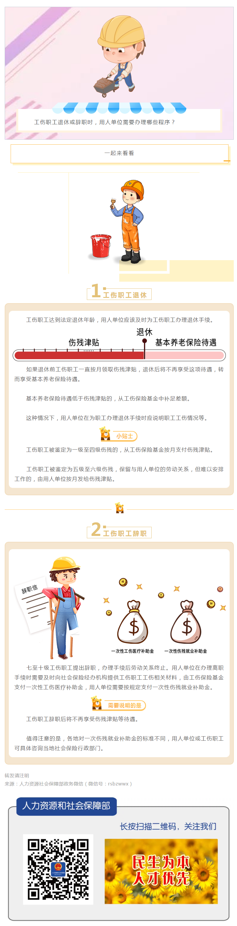 工伤职工退休或辞职时，用人单位需要办理哪些程序？.png