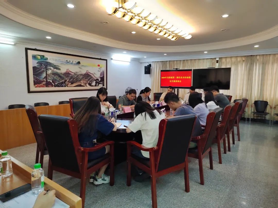拿稳“笔杆子”，练好“基本功”——龙胜镇以会代训，以学促干，切实抓好信息写作提升工作